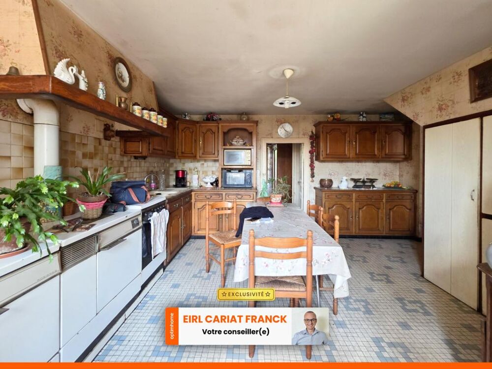 Vente Maison MAISON EN PIERRE DE 118 M² SUR ÉTAGE, L'ENSEMBLE SUR 910 M² DE TERRAIN CLOS AVEC DES DÉPENDANCES : Saint sornin leulac