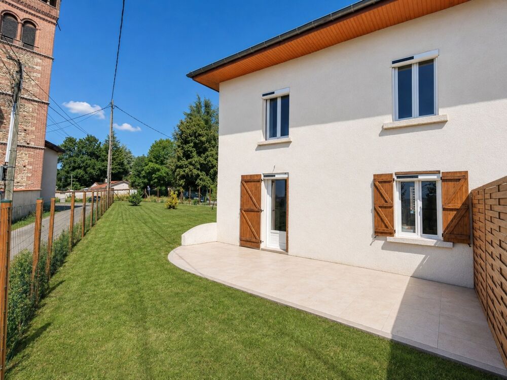 SAINT-HILAIRE-DE-LA-CÔTE  MAISON DE CARACTÈRE RÉNOVÉE  94,46 M²  JARDIN  TERRASSE