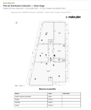  Appartement à vendre 5 pièces 80 m²