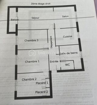  Appartement  vendre 5 pices 86 m