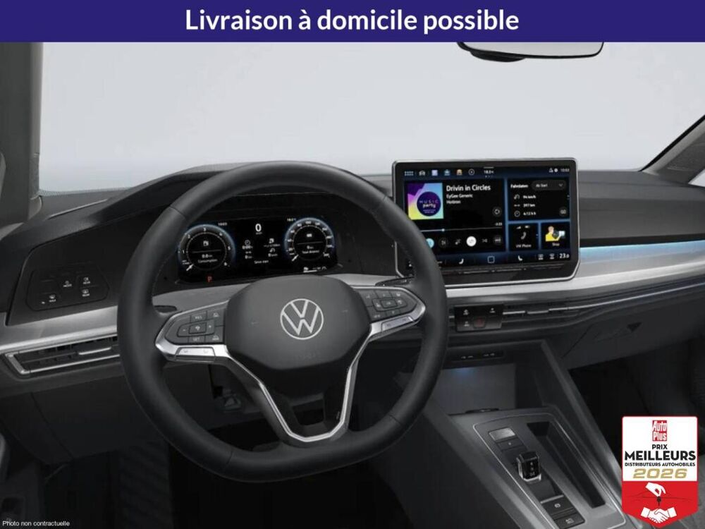 Golf VIII (2) 1.5 EHYBRID 204 LIFE PLUS DSG6 2026 occasion 10150 Lavau