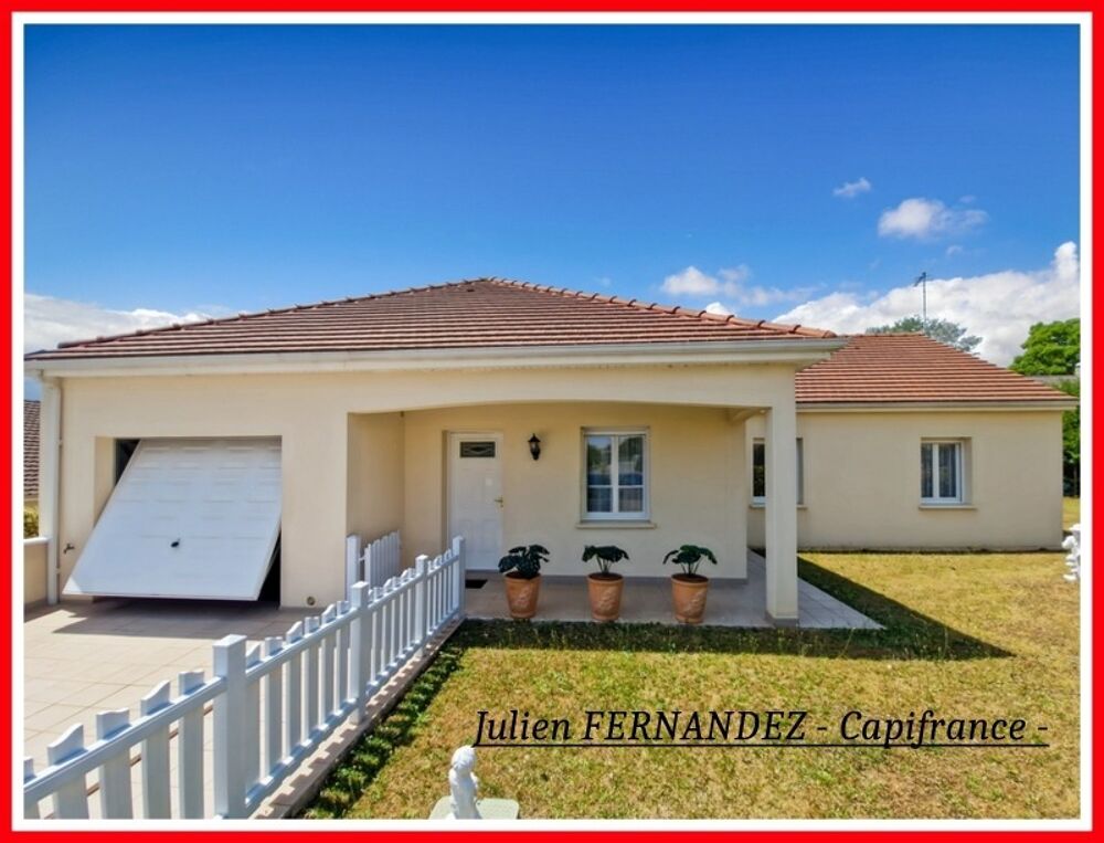 Vente Maison Dpt Vienne (86), à vendre CHÂTELLERAULT Maison Plain-Pied P5 de 106m² - Terrain de 503m² Chatellerault