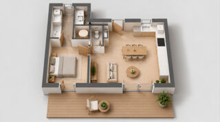  Maison à vendre 2 pièces 51 m²