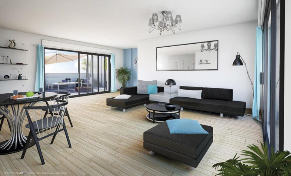 2 PIÈCES de 43m² orienté Ouest