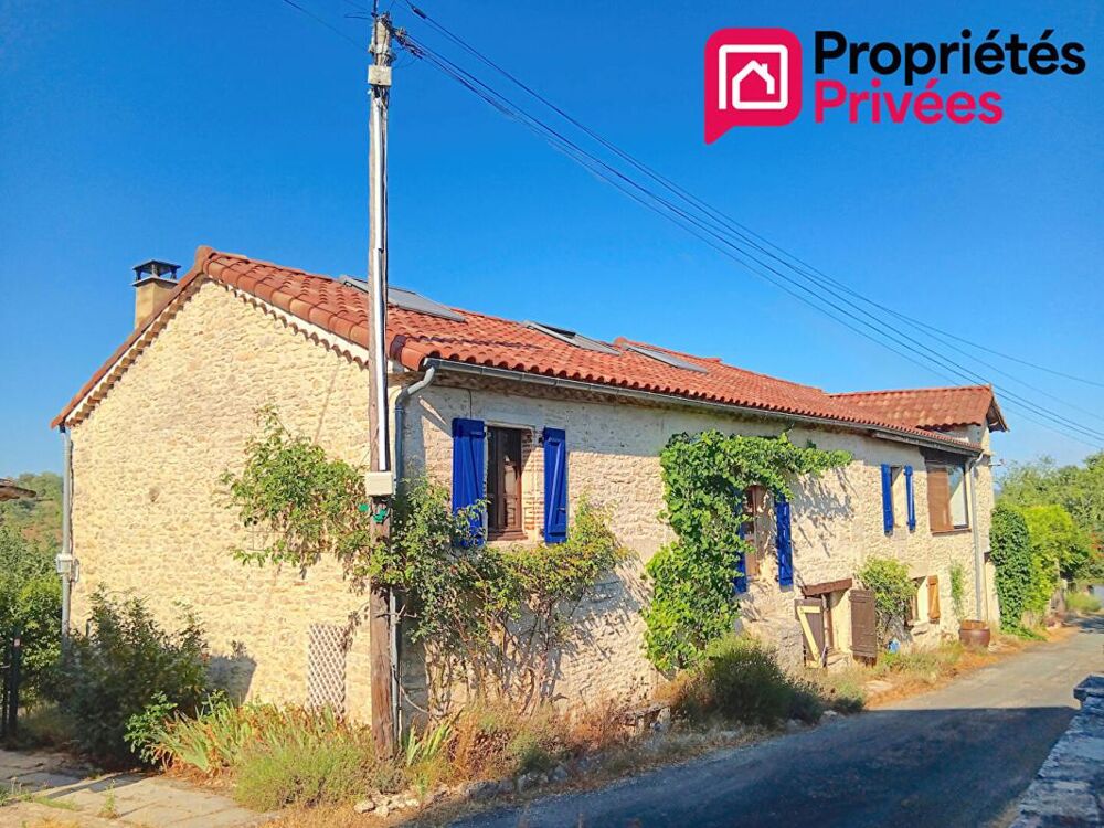 Cahors 46000 grande maison familiale 4 chambres, jardin et piscine
