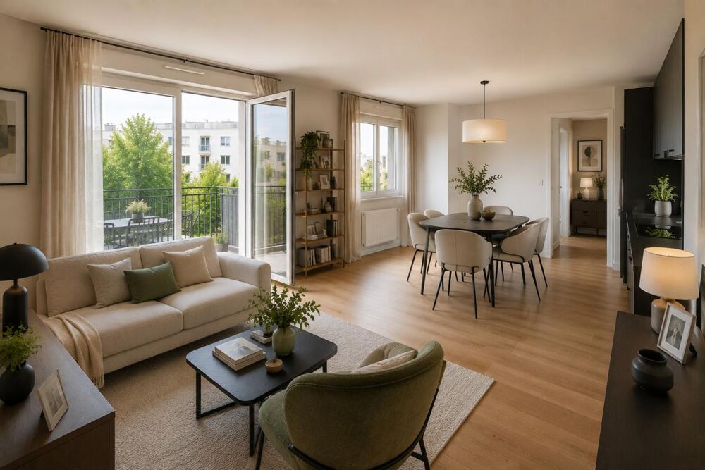 Superbe 3 pièces avec balcon  Thiais / Sainte-Marthe Parc  proche ligne 14