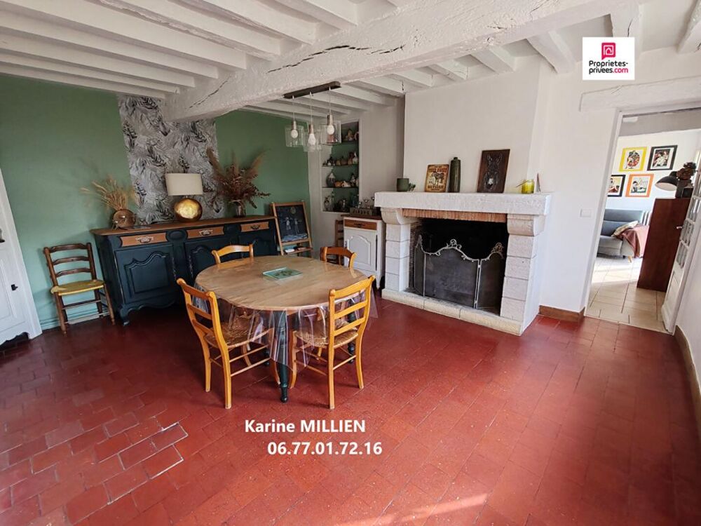 Vente Maison VERNON 27200 Maison individuelle - 1 étage - 4 chambres - Grange - Four à pain fonctionnel  - Cave - Terrain - 499 000  HAI Vernon