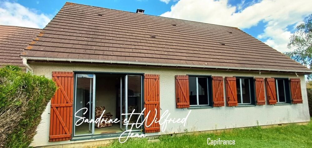 GAILLON (27) - Maison de plain-pied 4 chambres + garage