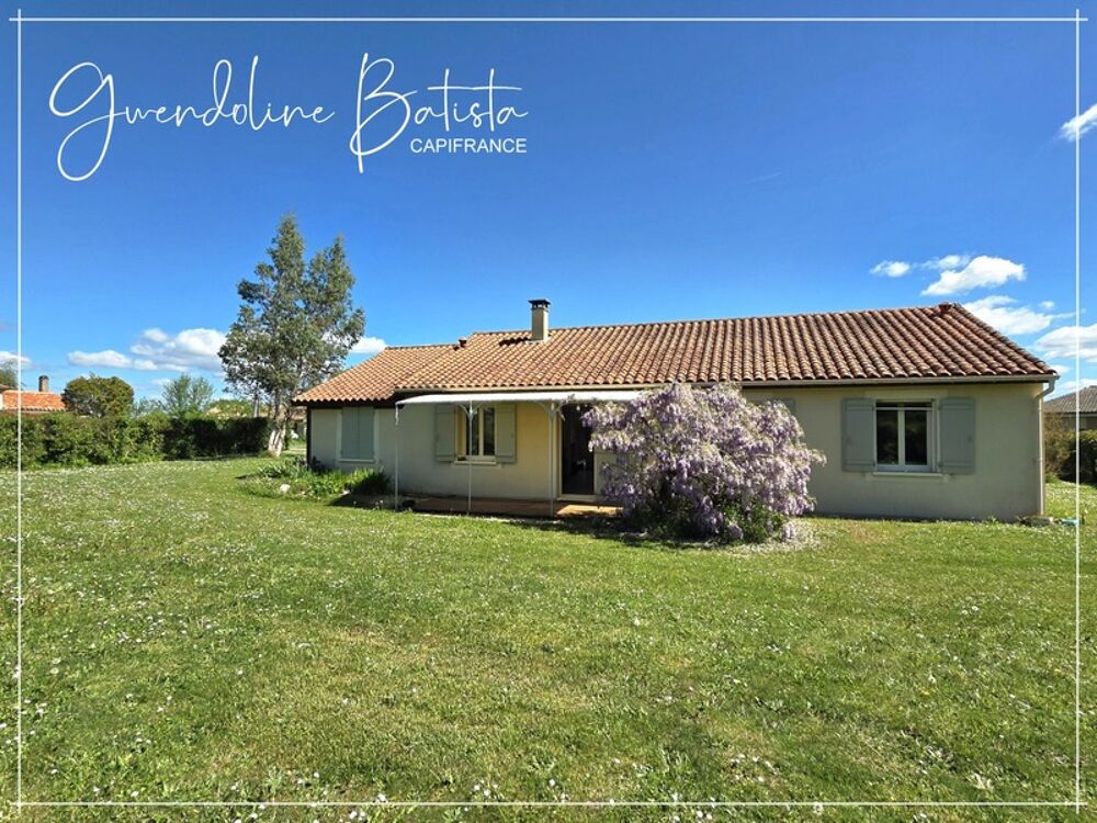 Maison plain-pied 98m² - 3 Chambres - Terrain 1675m² - SAINT-NEXANS