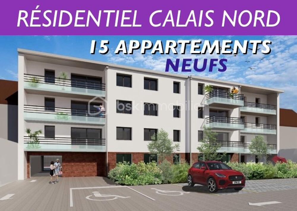 CALAIS NORD...VOTRE APPARTEMENT T2 / T3 NEUF 2027 /2028