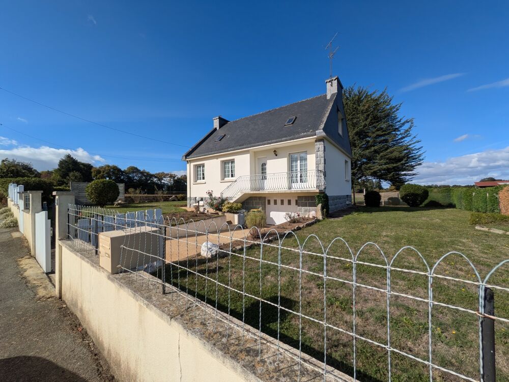 Vente Maison BUBRY EN CAMPAGNE AU CALME MAISON NÉO BRETONNE EN REZ DE CHAUSSEE SURELEVE AVEC VIE DE PLAIN PIED DE 5 PIÈCES DE 100m² ENVIRON P Bubry