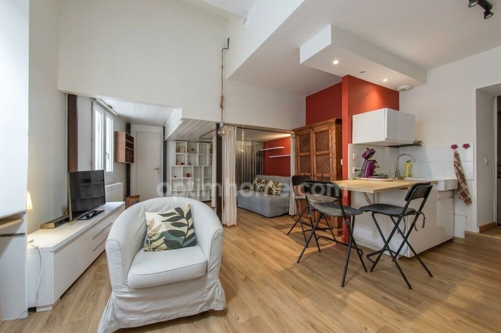 Montpellier Carnot  T2 duplex 50 m²  calme et cachet