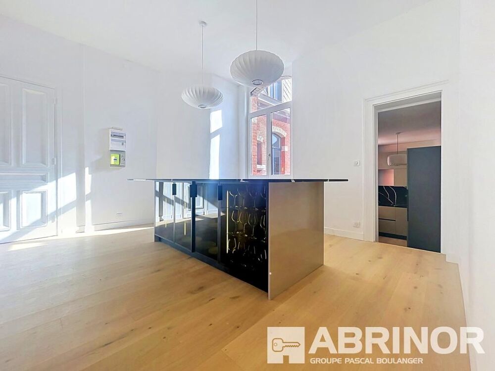 Vente Appartement LAMBERSART, en bordure de la Deûle,  Appartement 85 m² type 3 refait à neuf Lambersart