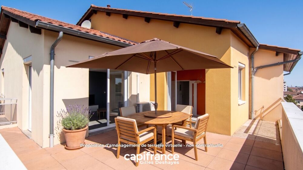Appartement sur le Toit : 101 m² au dernier étage  Terrasse 25 m²