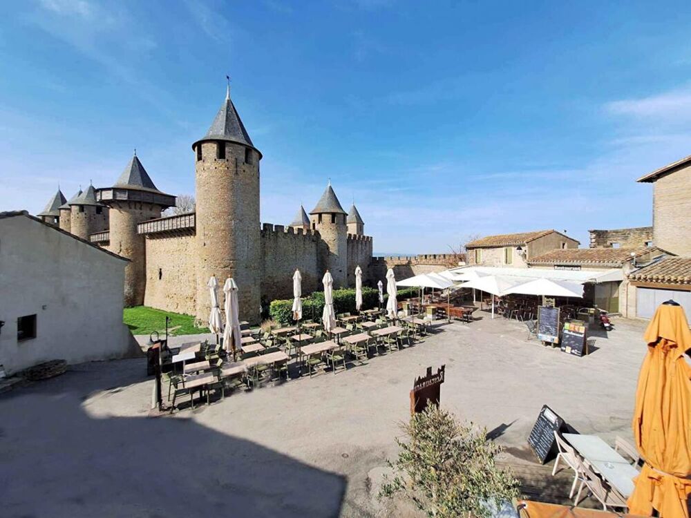 Vente Maison Cit mdivale de Carcassonne. Ensemble immobilier en pierre emplacement numro 1 Carcassonne