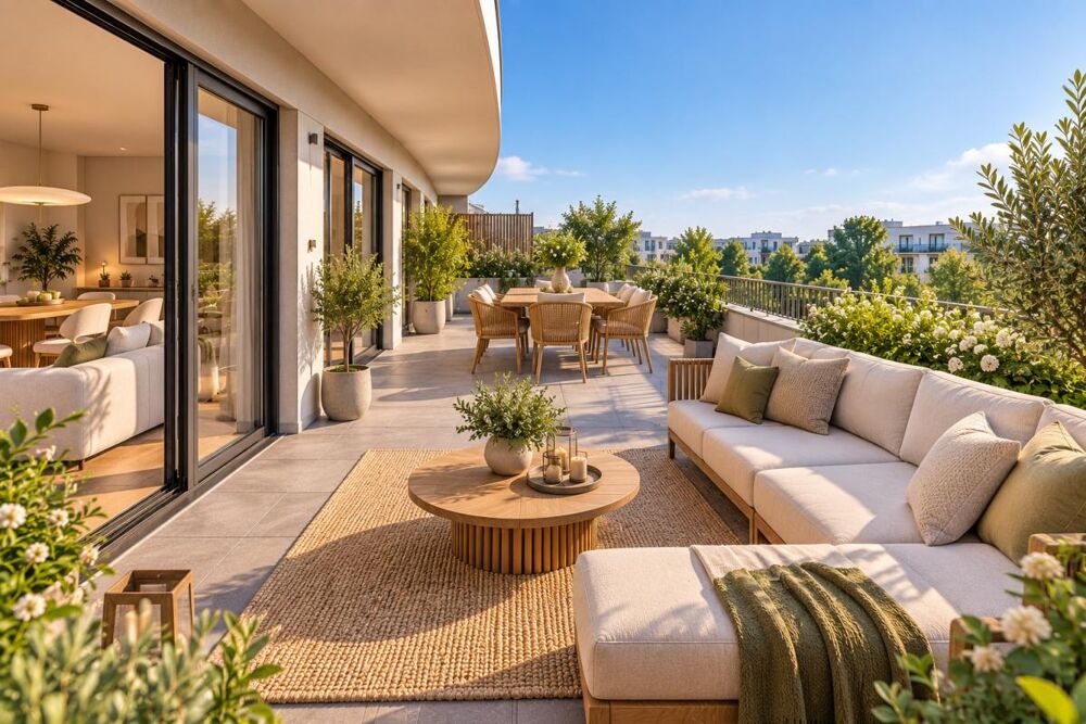 T5 À ANTONY  103 M² & PRÈS DE 49 M² DE TERRASSES