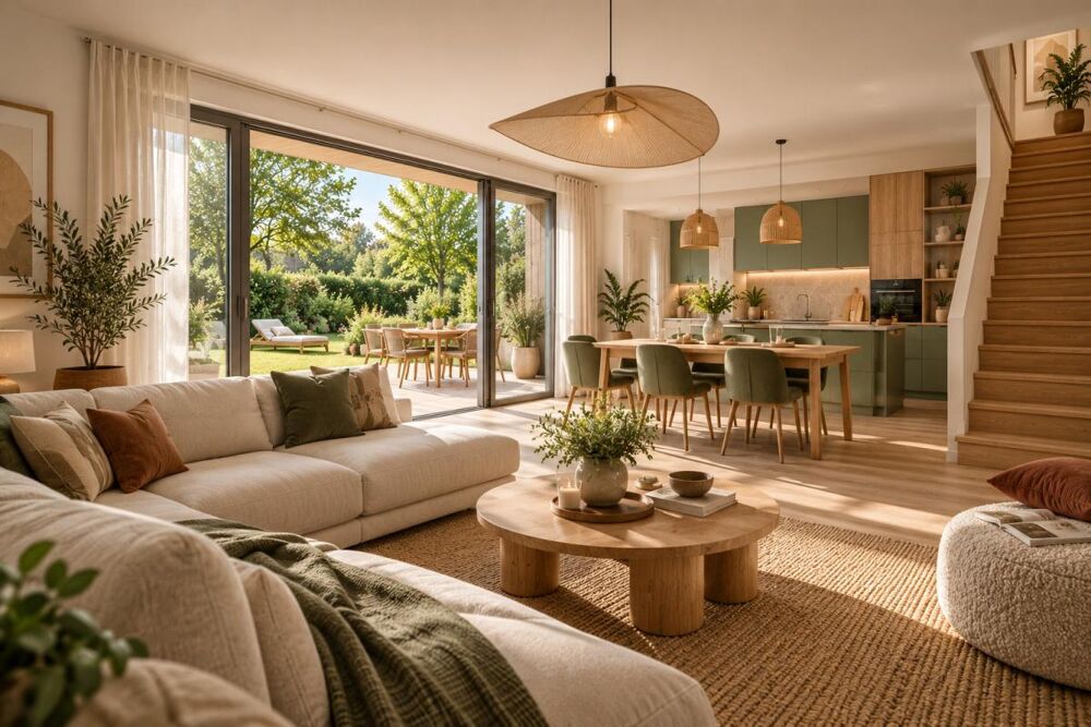 Vente Appartement T4 avec jardin privatif de 85 m² – Canéjan, rive gauche Canejan