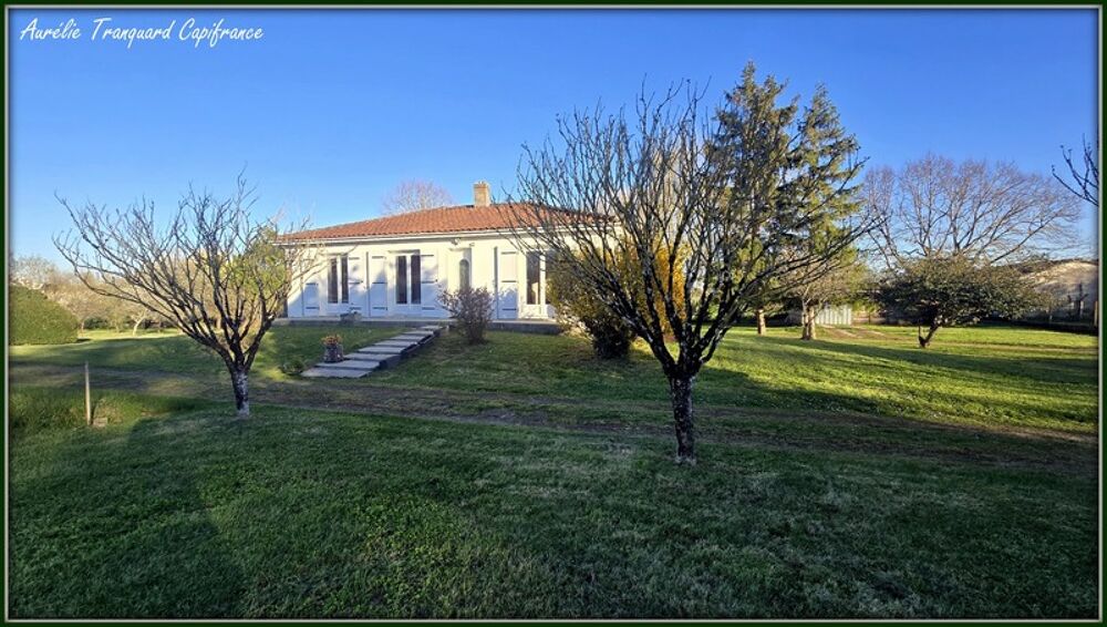 Maison familiale à vendre 4 pièces TERNANT (17) VIE PLAIN-PED + dépendances - environ 5000m² terrain