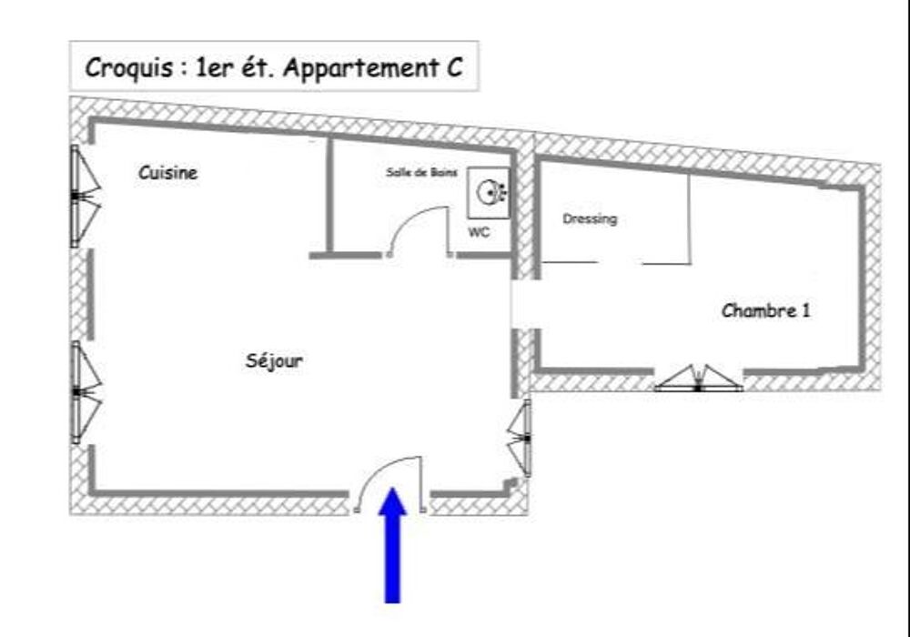 Location Appartement Appartement de 43m2 à louer sur Melun Melun