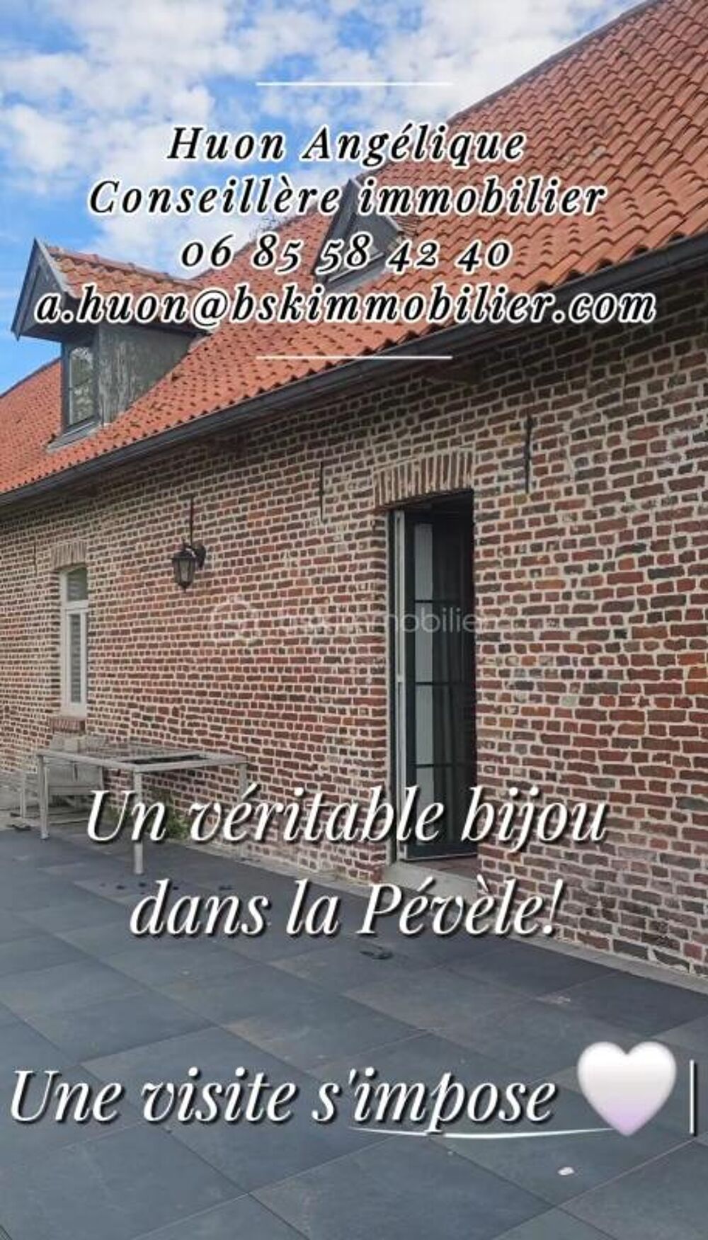 Vente Maison Ferme de caractère du XIXe siècle – 240 m² habitables – 2 364 m² de terrain – SecteurPévèle Cappelle en pevele