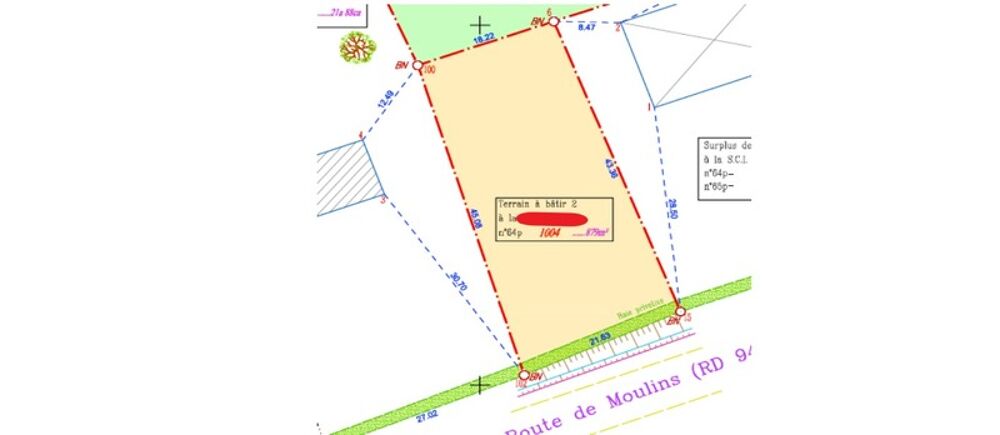 Vente Terrain Terrain constructible Souvigny Souvigny