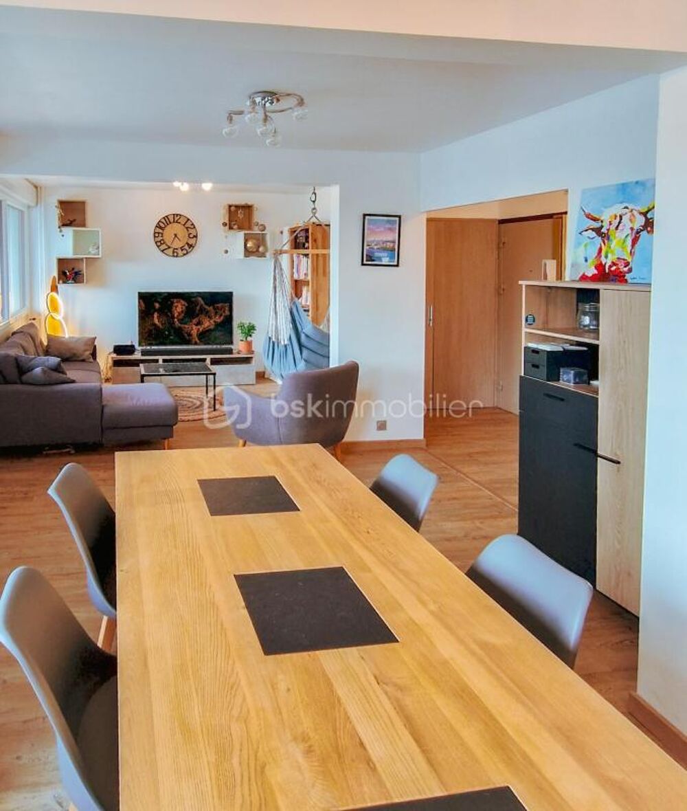 Bel appartement 79m2 3P, 6ème étage résidence le 'Bourg Neuf' à Echirolles
