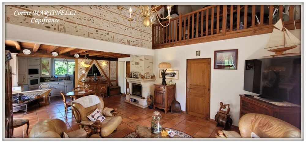 Vente Maison A vendre maison en pierre 200 m² avec Parc 8560 m² arboré Caudecoste