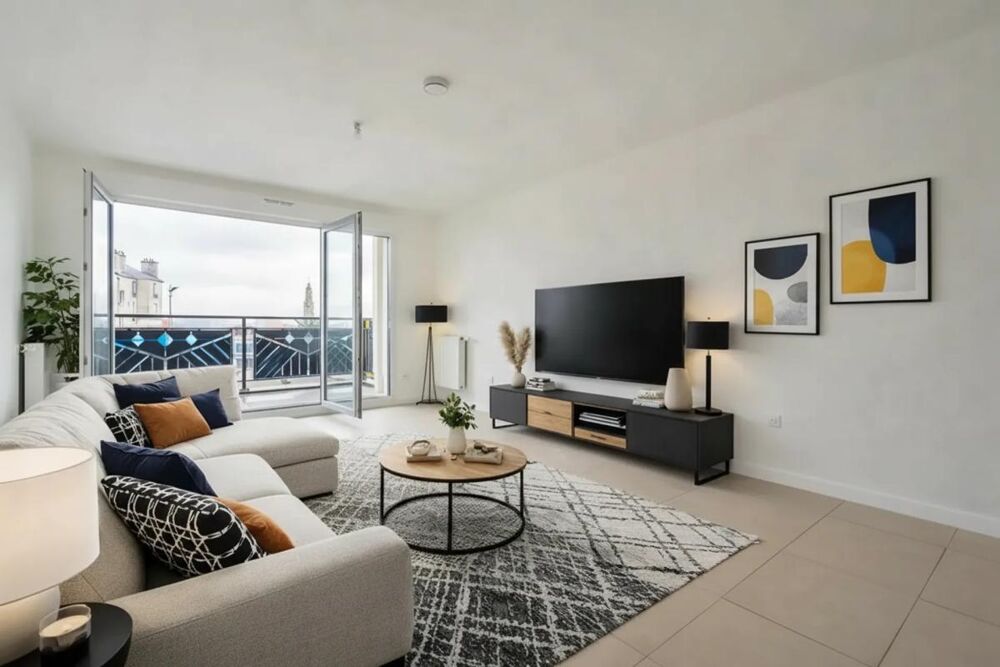 Appartement lumineux neuf 62 m² à Villemomble