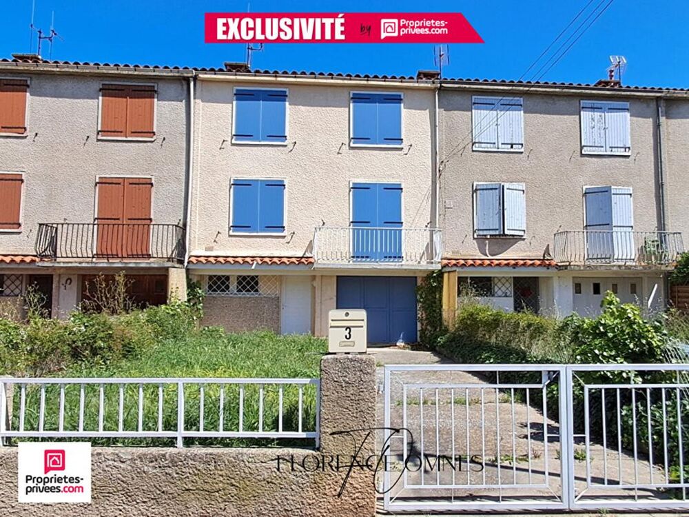Vente Maison TREBES Maison 100m2 Entirement Rnove - 3 chambres- jardin - garage - 134000 Trebes