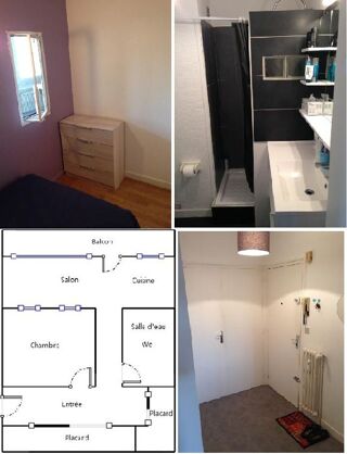  Appartement � louer 2 pi�ces 34 m�