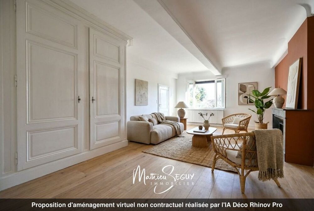 MILLERY  Beau potentiel pour cette maison P7 avec jardin, sous-sol et dépendances