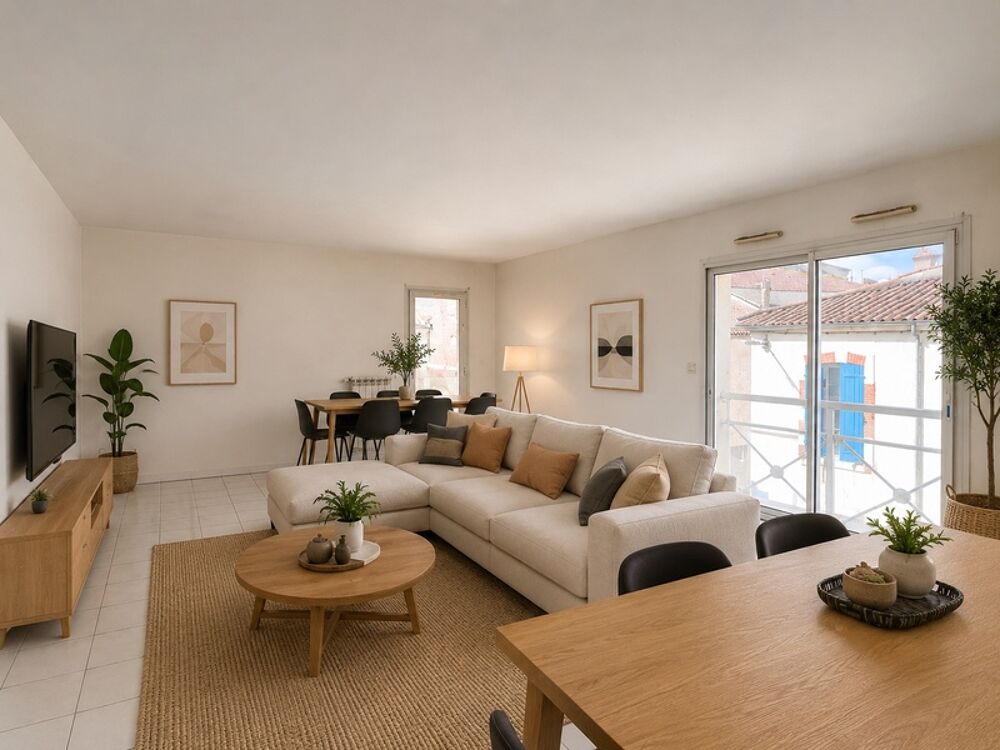 Appartement 90 m² résidence sécurisée + terrasse + parking - Centre-ville de Villeneuve-sur-Lot (47)