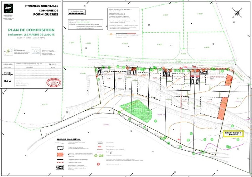 Vente Terrain Les Jardins de Lladure Lot 2 – Terrains constructibles à Formiguères Formigueres