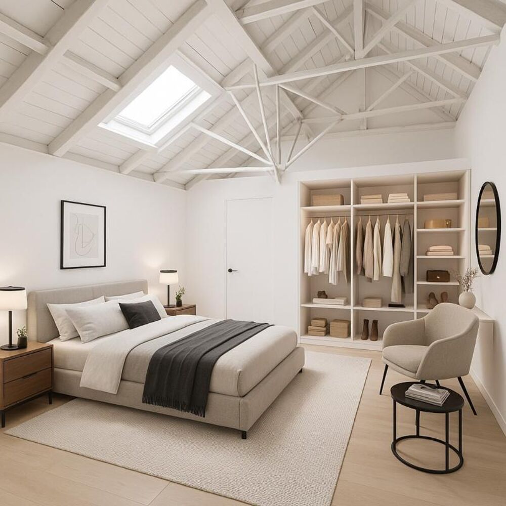 loft Quartier prisé et calme de Dijon Parc, possibilité PMR, Appartement 4 chambres de 120 m² hauteur cathédrale sur un bâti en