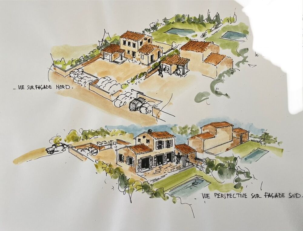 Vente Terrain Dpt Bouches du Rhône (13), à vendre FONTVIEILLE terrain 750m2 Fontvieille