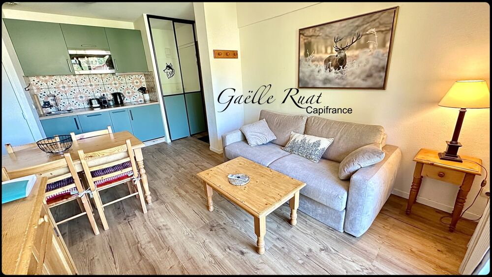 FONT-ROMEU (66120)  GAËLLE RUAT CAPIFRANCE  APPARTEMENT T2 RÉNOVÉ  DERNIER ÉTAGE  BALCON  BOX PRIVATIF  PISCINE  SALLE DE