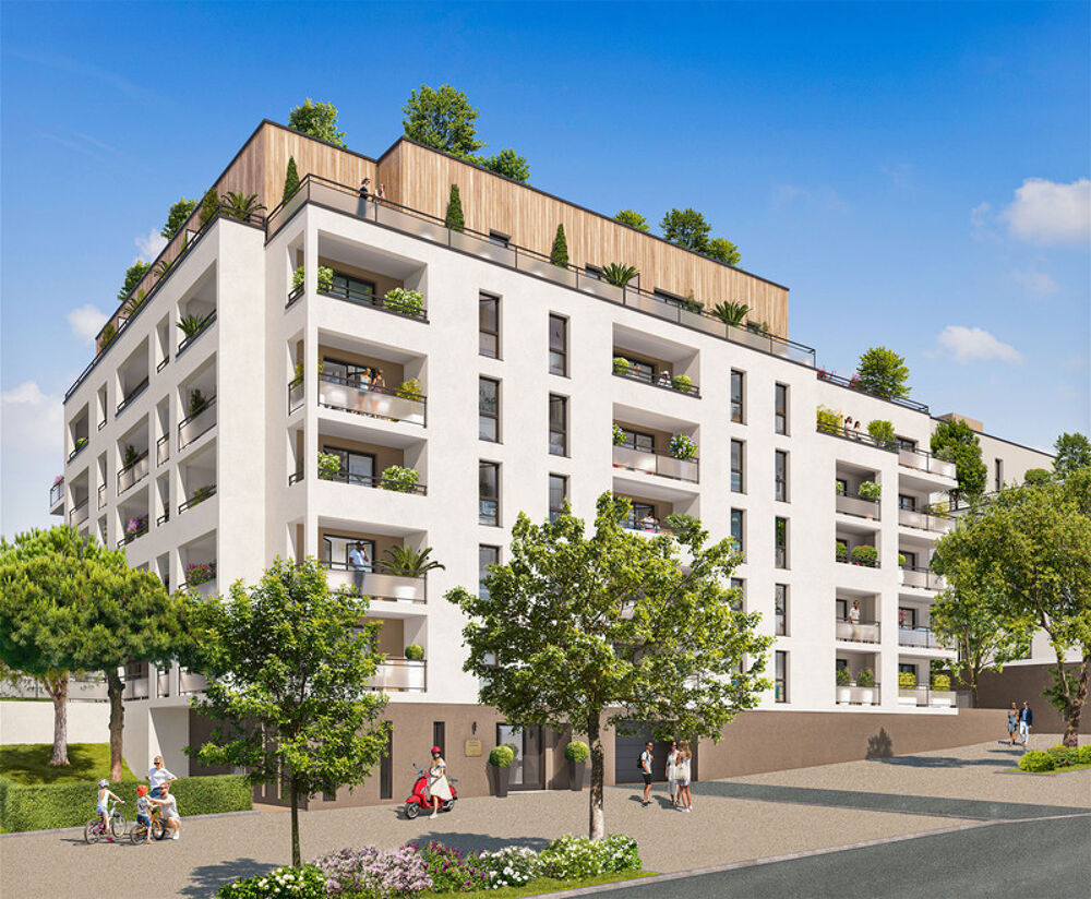 Vente Appartement Dpt Mayenne (53),  vendre LAVAL appartement T2 dernier tage de 46,71 m habitable - Rooftop - Terrasse - Cave - Parking souter Laval