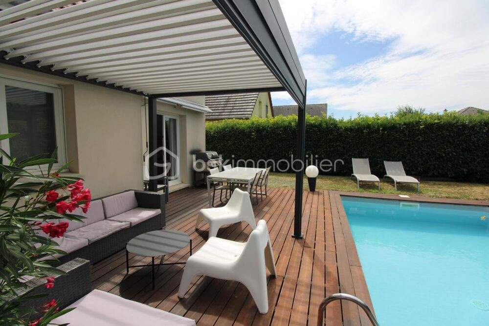 Vente Maison KINGERSHEIM – Maison récente avec piscine et sous-sol complet Kingersheim