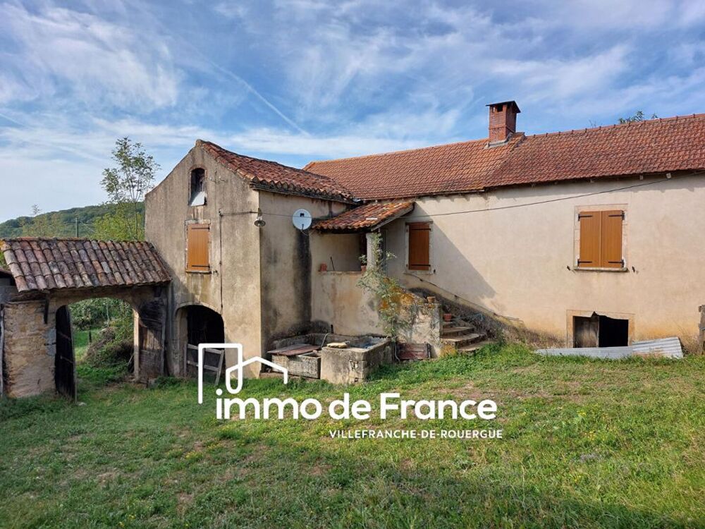 Corps de ferme à rénover 9 500m² de terrain 2 Maisons - Proche de Najac