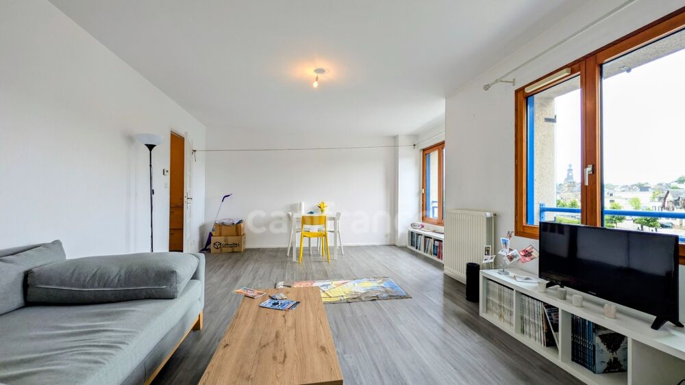 Appartement T3 - 60,5 m² - 2 chambres avec Garage et Parking - Centre ville - CHATEAULIN (29)