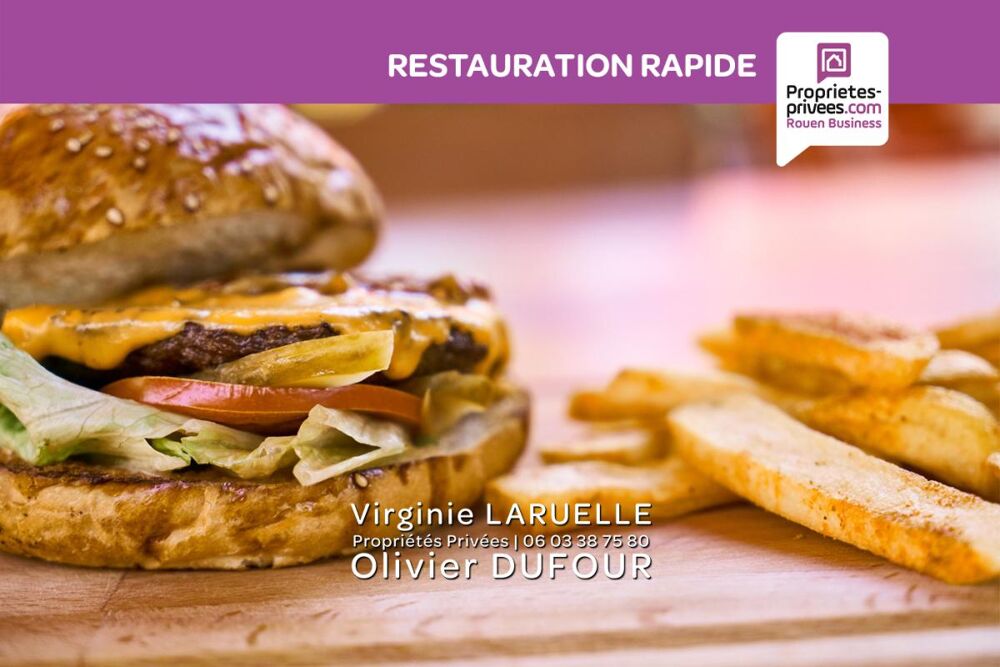   ROUEN HYPERCENTRE- RESTAURANT, SNACK, RESTAURATION RAPIDE, TERRASSE 