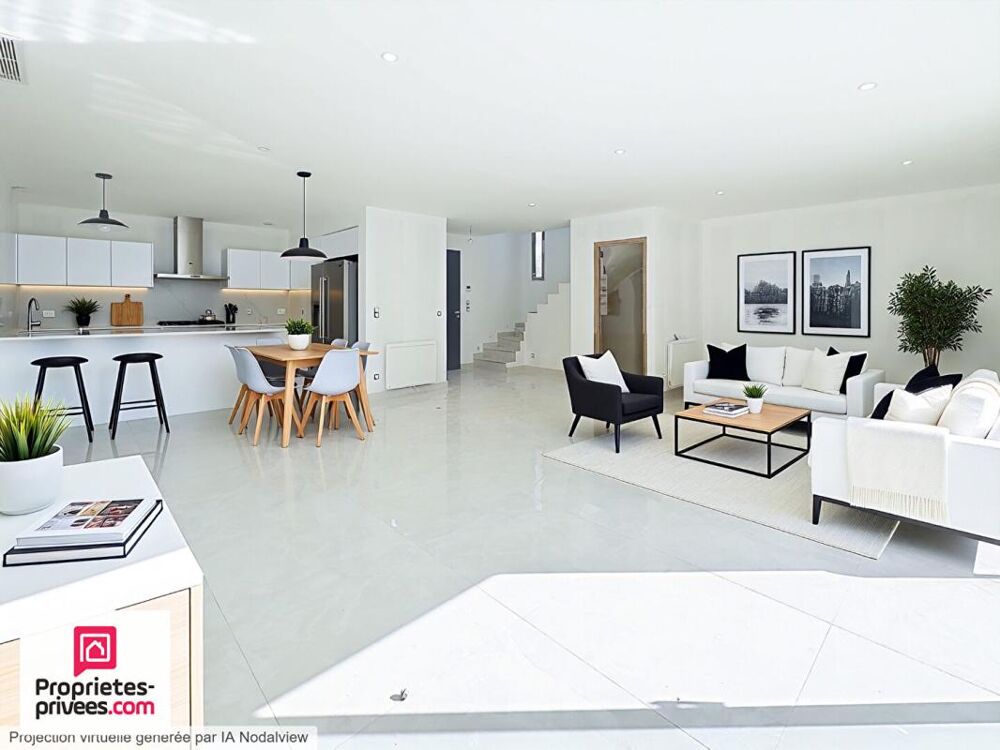 Villa T4 neuve avec garage sur 488 M² clos