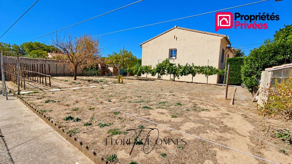 Vente Maison TRÈBES - Maison familiale 4 faces - 99m2  - Plain-Pied réhaussé - Jardin - Garage Trebes