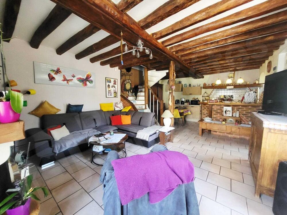 Sermaises centre, Maison en pierre 3 chambres, cour, garage