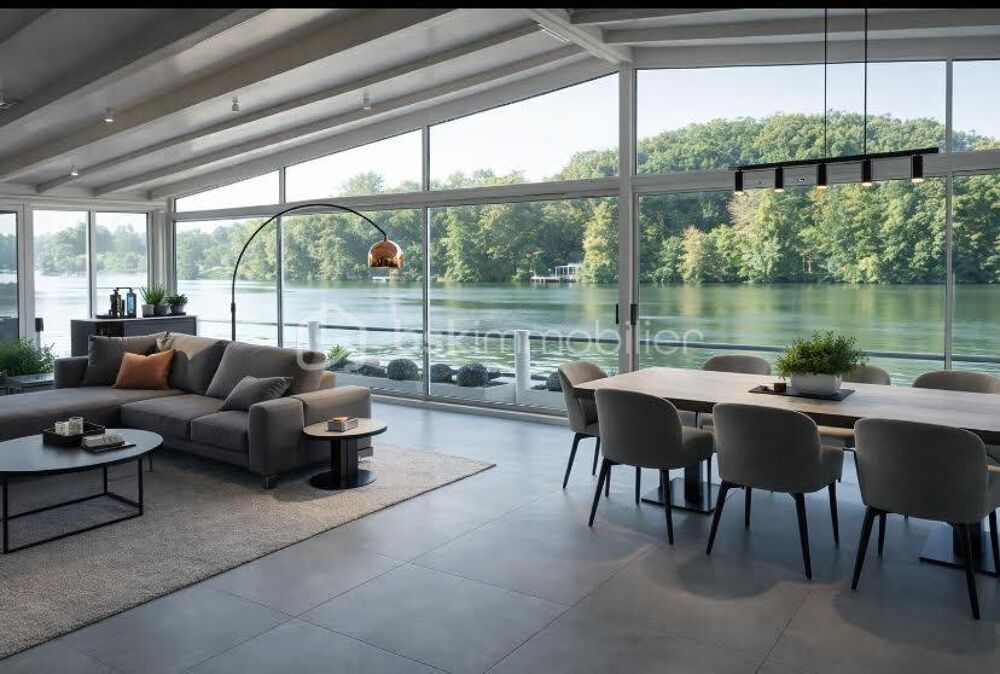Demeure de Prestige avec Vue Panoramique sur Seine, accès au Fleuve : Un Joyau Rare