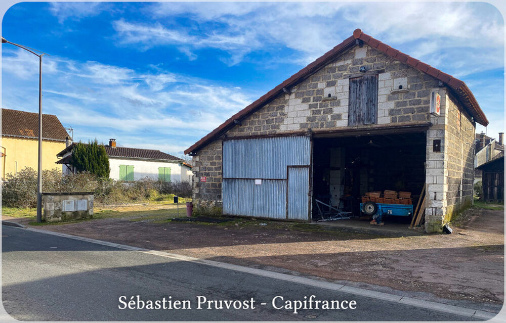   Local/Atelier 110m2 à vendre SAINT PIERRE DE COLE (24) + Terrain jouxtant de 246 m² en zone U 