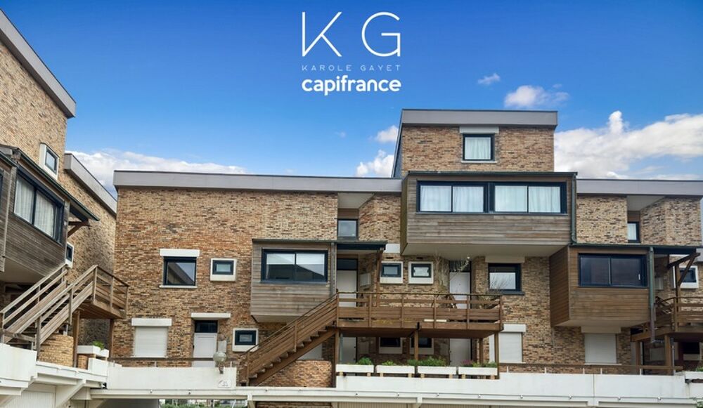 Port-Deauville à vendre appartement 104 m2 3 chambres avec terrasse exposée sud-est et vue panoramique sur le bassin