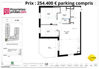  Appartement � vendre 3 pi�ces 67 m�