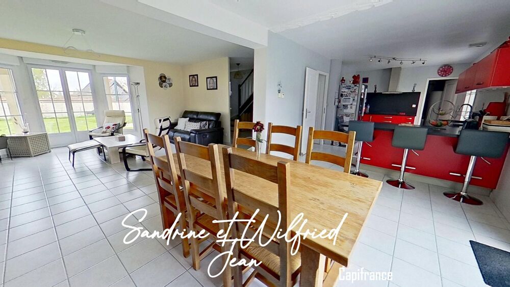LES TROIS LACS (27) - Maison individuelle - 4 chambres + bureau - vie de plain-pied - terrain de 1200 m²