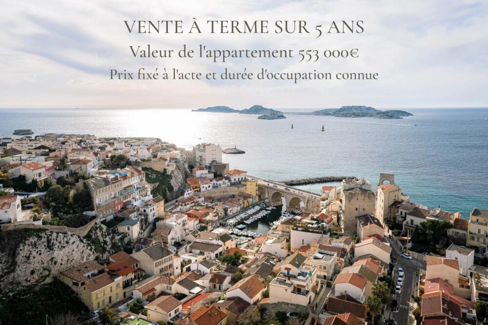 Vente Appartement VALLON DES AUFFES - VENTE À TERME SUR 5 ANS - T3/4 vue panoramique mer et ville Marseille 7